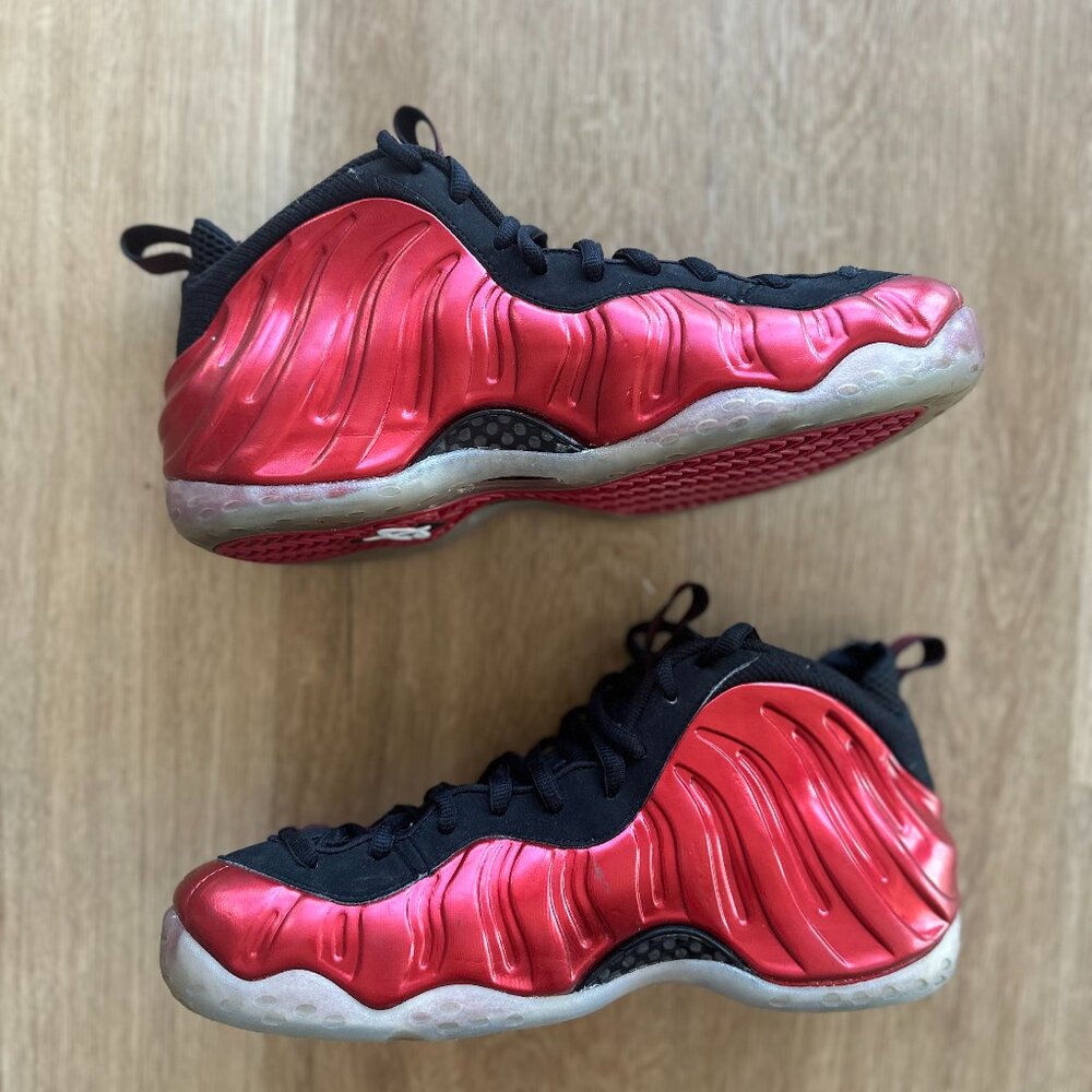 Nike Air Foamposite One 'Metallic Red' 2012 RARE OG 10.5 M